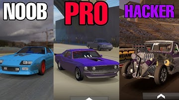 NOOB vs PRO vs HACKER in No Limit Drag Racing 2
