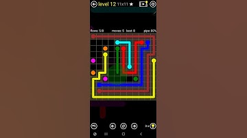 How To Solve Flow Free Extreme Pack 2 Level 12 11x11 Harder Board Walk Through Solution Walkthrough