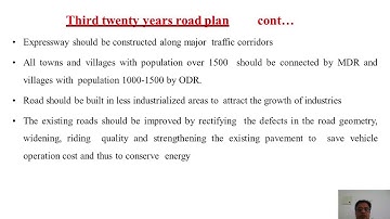 Highway Engineering (18CV56) Module -1, Session -4