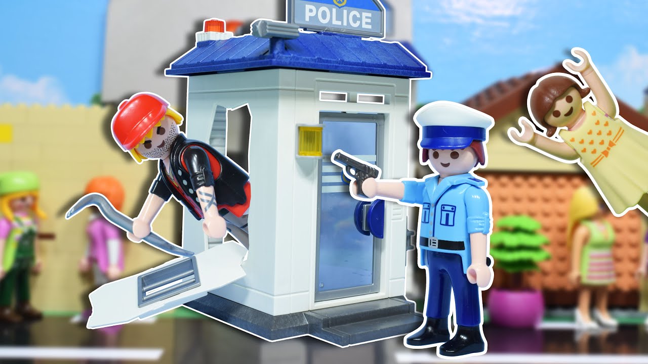 الحرامي كسر الحيطة بتاعت السجن و هرب - عائلة ساندي - قصص اطفال