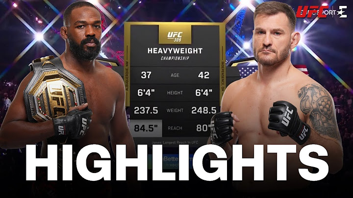 Jon Jones vs. Stipe Miocic | Fight Highlights | UFC 309