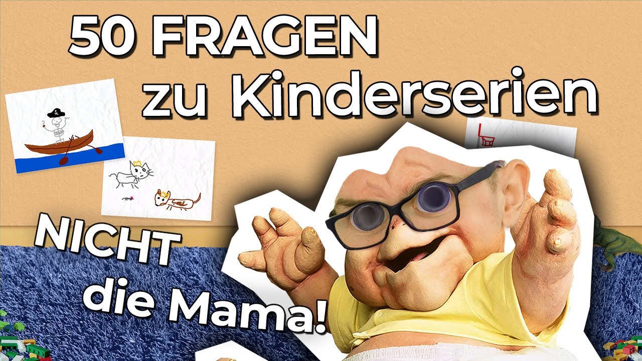 Das hat uns damals VERSTÖRT | 50 Fragen zu Kinderserien