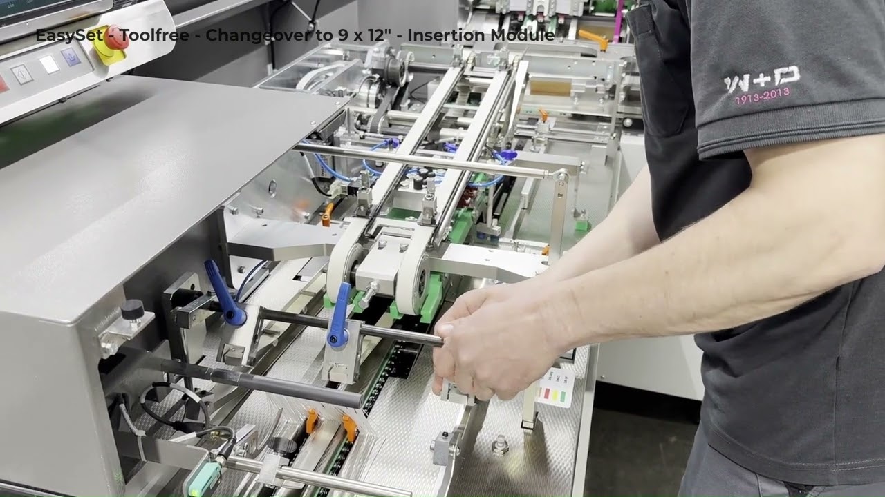 The NEW W+D BB816+ multi-format 16K mail inserter