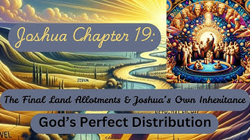Joshua 19: The Final Land Allotments & Joshua’s Own Inheritance | God’s Perfect Distribution