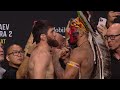 UFC 320: Битвы взглядов и финальные слова