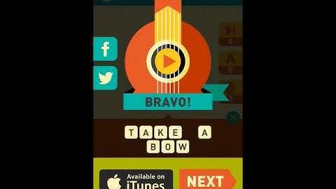 Icon Pop Song Level 4 Answers Guide 61-82
