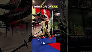 Powerful Low Kick Techniques | Step-by-Step Training Tutorial 😱💥⚡ #powerful #lowkick #uk#shorts
