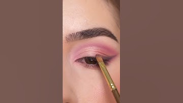 Simple Pink Eyeshadow Look