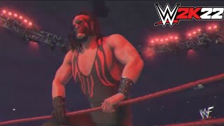 WWE2K22 - Kane Attacks Chris Jericho After He Accidentally Poured Coffee On Him