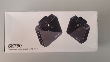 SK750 Wireless Microphone System Unboxing and Test