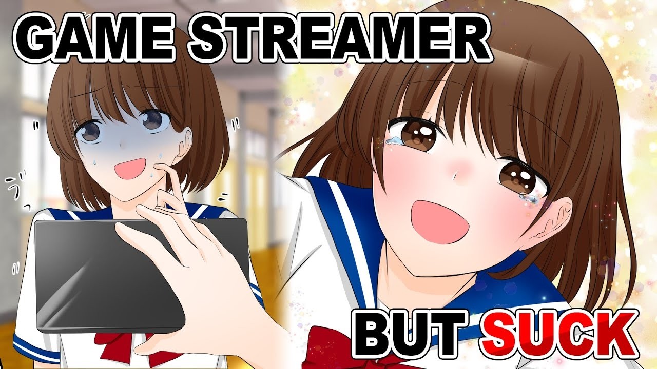 The Most Beautiful Girl In School Is A Game Streamer But She Sucks XD  Compilation