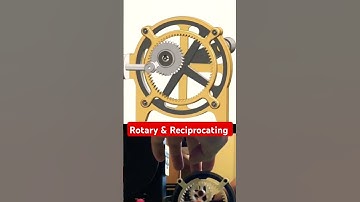 👉 Useful Mechanism | Rotary To Reciprocating Motion #cad #mechanism #engineering #mechanical #3d