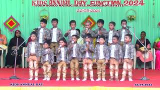 KIDS ANNUAL DAY 22.03.2024 - RHYMES BY LKG A2 BOYS