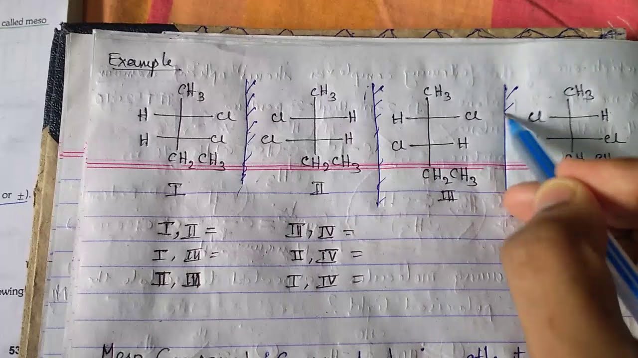 Difference Between Enantiomers And Diastereomers Or Meso Compounds