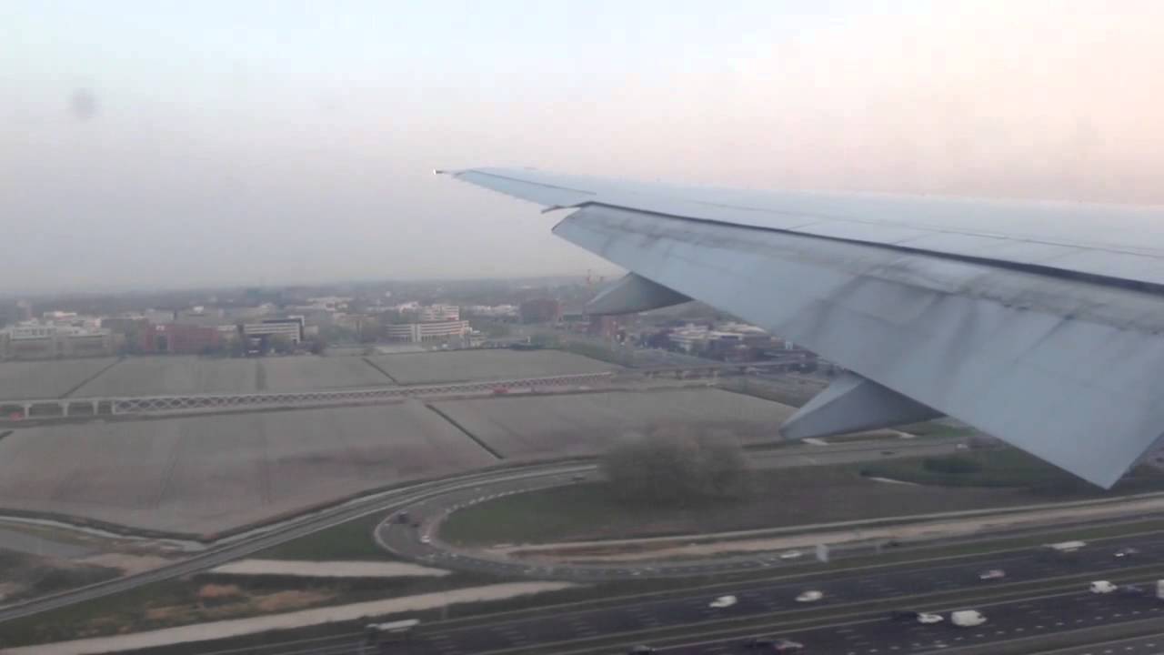 KLM flight KL808 Manila to Amsterdam Landing YouTube