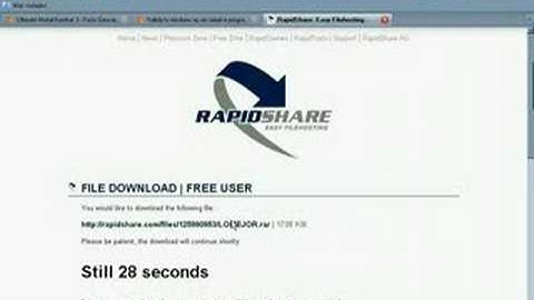 Rapidshare Tutorial