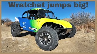 Big Jump (by accident) at the OHV park