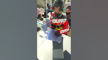 Template open pocket clip zipper 60 pieces per hour to meet the standard #sewing @Asiawu