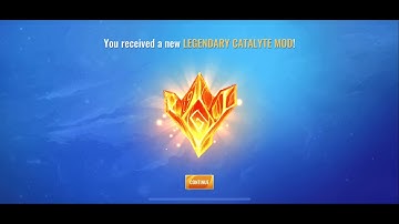 Catalyst Black level 60 Ascension legendary mod