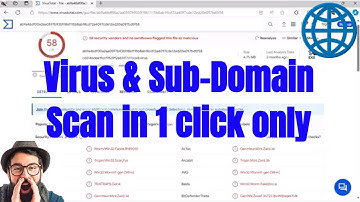 Shocking! Website Virus & Subdomain Scanner: Free & Instant 2025