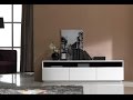 Tv023 tv stand white high gloss by jm furniture