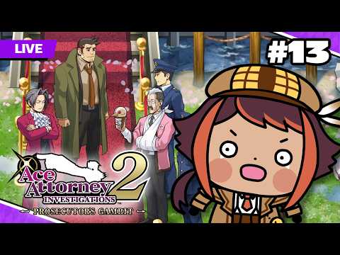[Let's Play] Ace Attorney Investigations 2: Prosecutor's Gambit #13 [EN - Twitch] | HOKU 🦉