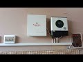 8 kw hybrid System with 5 kwh lithium battery backup Sunlife inverter and lithium battery #solar