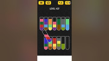 【Water Sort Puzzle】 Level 437