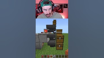 Quick explanation of how an item sorter works! #minecraft #bedrock #minecraftbedrock