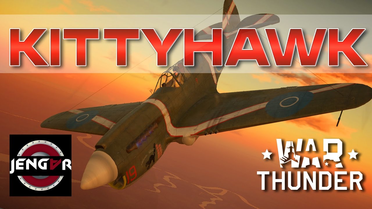 War Thunder Realistic: P-40E-1 Kittyhawk [Buffed to Perfection]