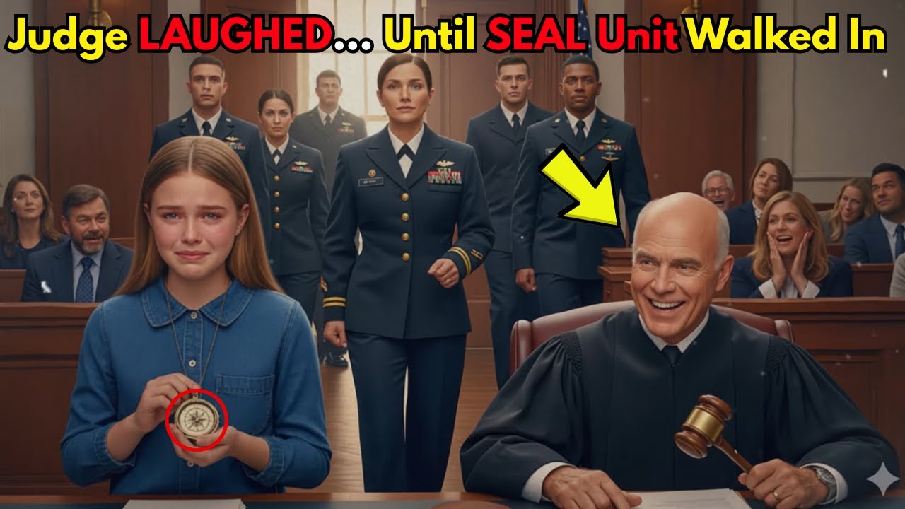 A Judge Mocked a Girl for Saying Her Mom Was a SEAL — Then Froze When She Walked In With the Unit