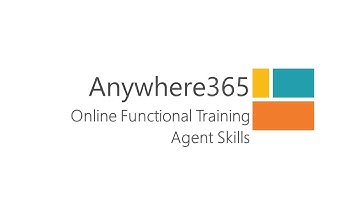 Anywhere365 Online Training 4.0 - AgentSkills