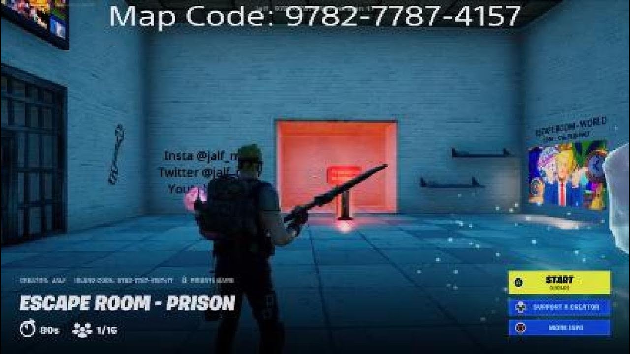 Prison Escape 2.0 8133-8060-8581 by hexx - Fortnite