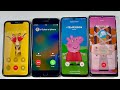 Incoming Outgoing Call IPhone Xr + Iphone 8 Plus + Samsung Galaxy A32 + Samsung Galaxy Note 20