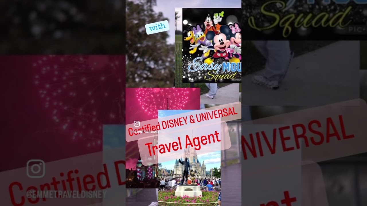 Certified Disney and Universal Travel Agent 