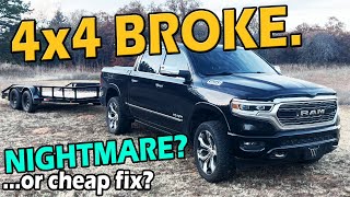 2019 Ram 1500 4x4 PROBLEM! (Won't shift into 4WD) | Truck Central