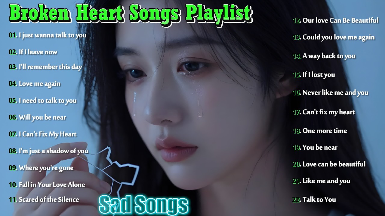 Broken Heart Songs Playlist - NiExshadow || New English Relaxing Music || Sad Song Nonstop