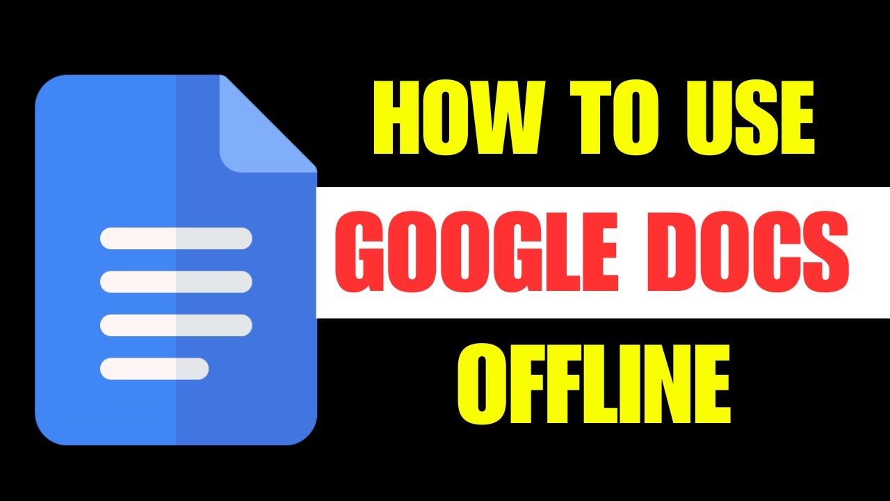 How to Set Up and Use Google Docs Offline