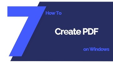 How to Create PDF on Windows | PDFelement 7