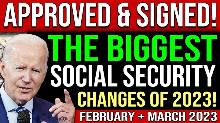 NEW 2023 SOCIAL SECURITY CHANGES (APPROVED & COMING)! New SSI, SSDI, Senior & Disability Update - DayDayNews