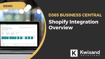 Shopify Integration | Dynamics 365 Business Central