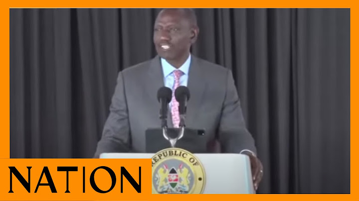 President Ruto's full address during the National prayer breakfast