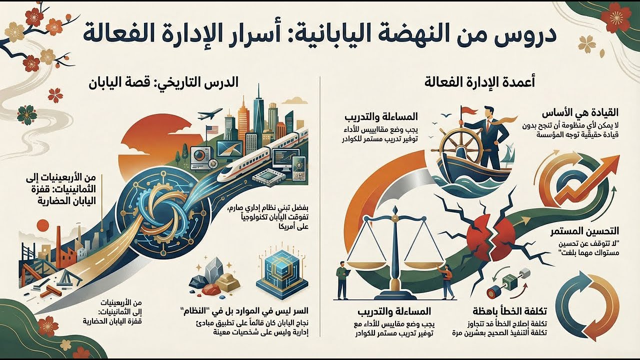 ملخص المحاضرة (8): أسرار الإدارة الفعالة