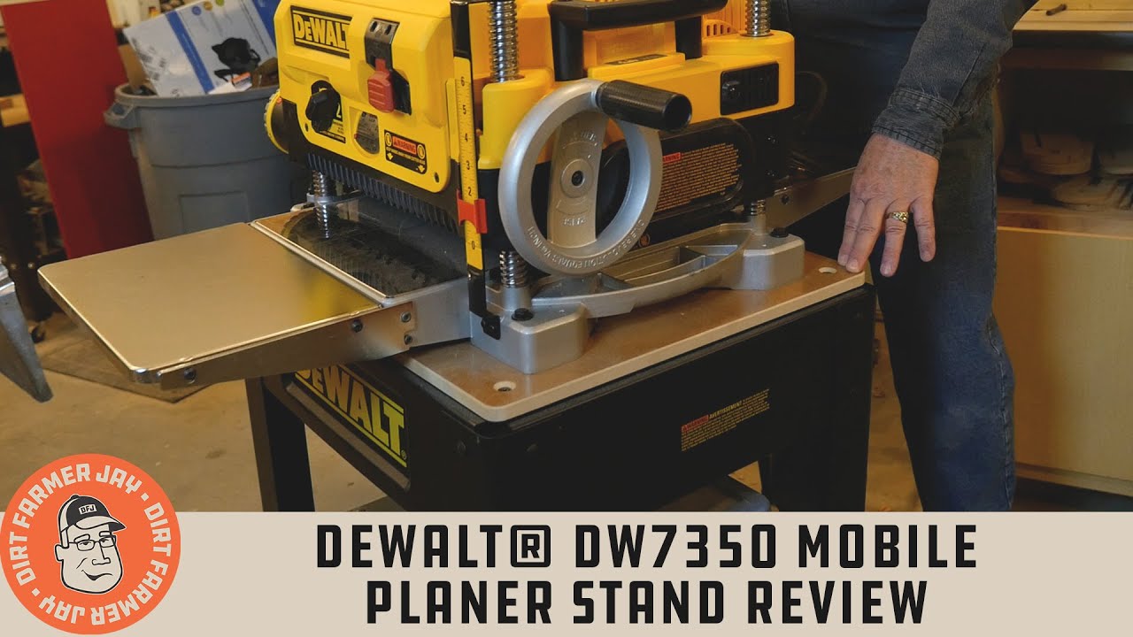 DEWALT DW7350 Mobile Thickness Planer Stand