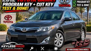 🔥 Toyota Camry Smart Key Programming Made EASY! 🔑 Autel IM508 Step-by-Step