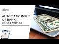Automatic Input of Bank Statements