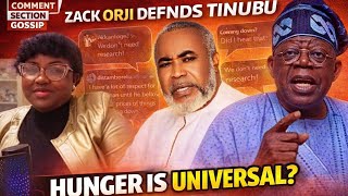 Zack Orji Defends Tinubu’s Reforms — Nigerians Clap Back Over Hunger Comment