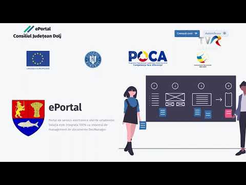 Portal de servicii electronice lansat de Consiliul Județean Dolj