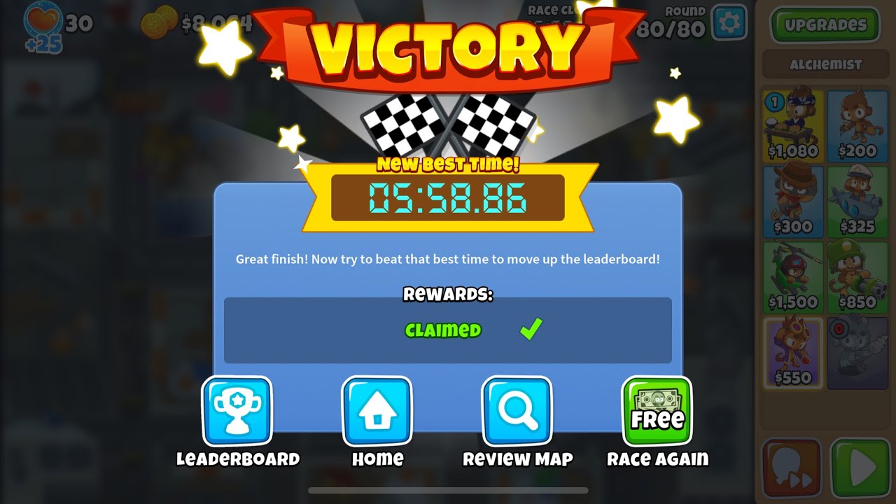 Btd6 race event| New Year Blitz