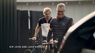 Sir John and Luca Kirwan and the 2021 Land Rover Discovery